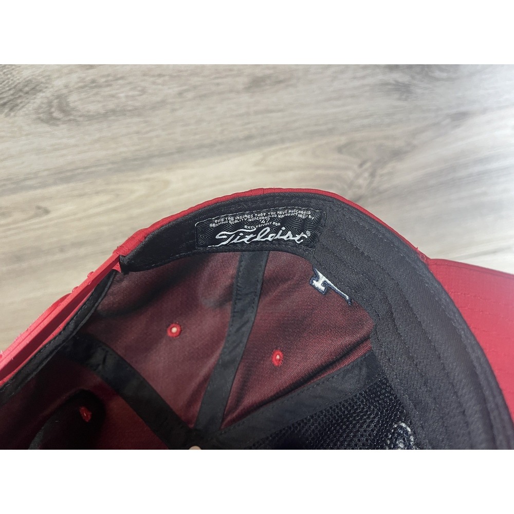 Titleist Golf St. Louis Cardinals MLB Polyester Adjustable Snapback Hat‎ Red - Picture 9 of 9